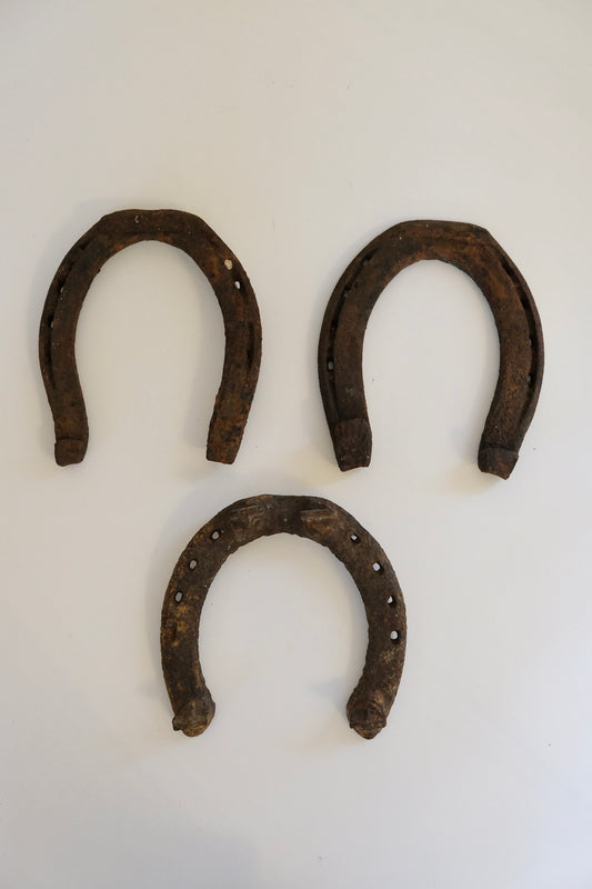 Set of Three Antique Connecticut Horseshoes