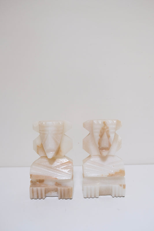 Pair of Onyx Sphinx Bookends