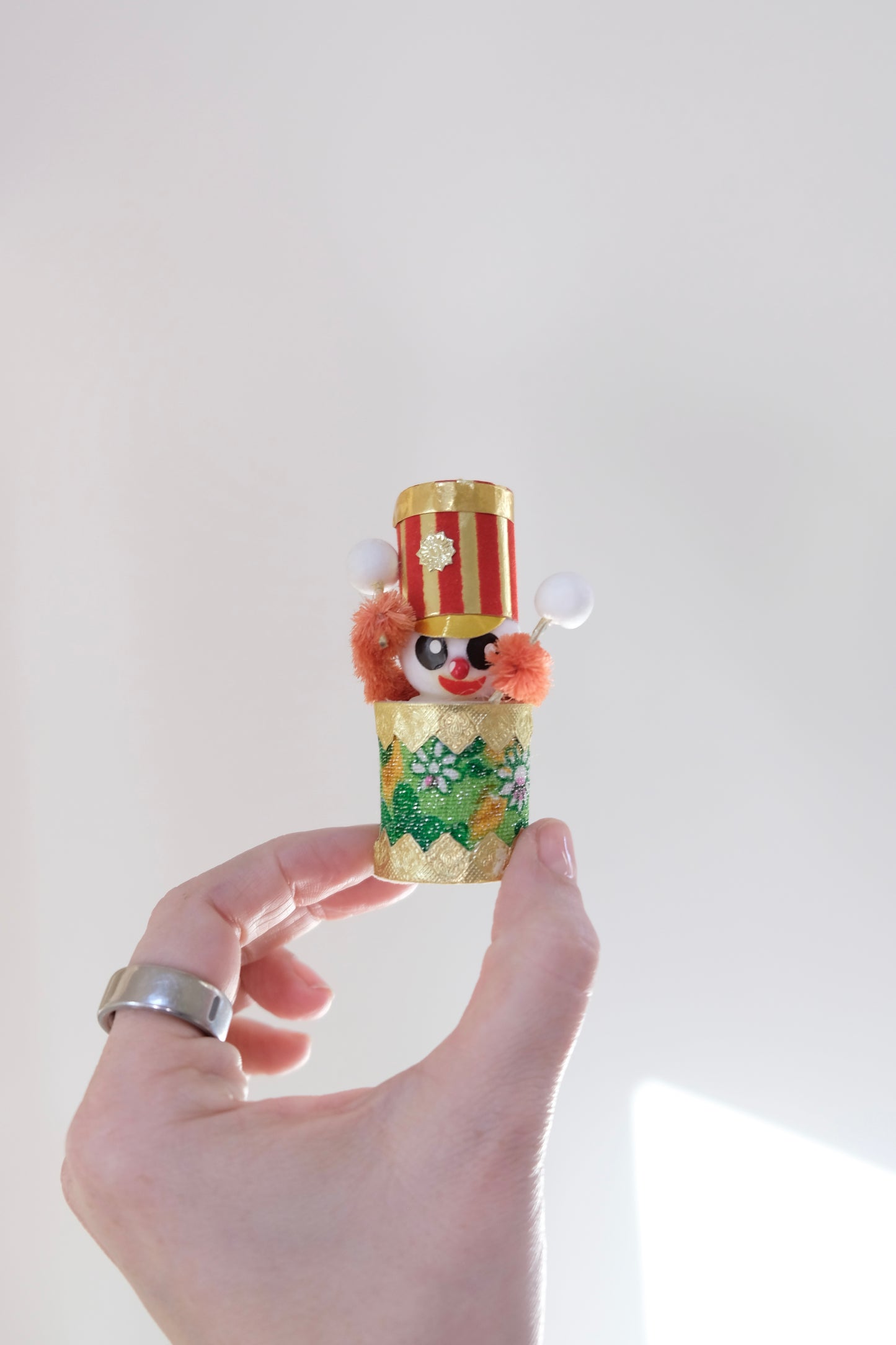 Vintage Made in Japan Drummer Ornaments, Sold Separately