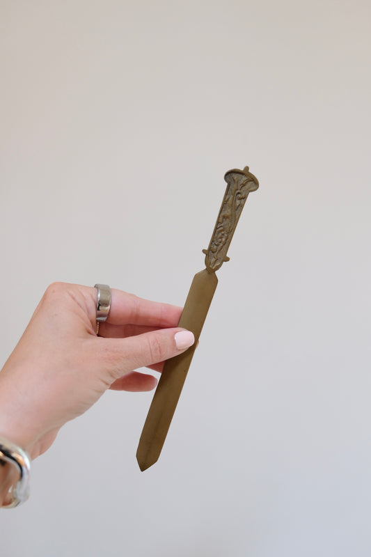 Vintage Brass Letter Opener⁠