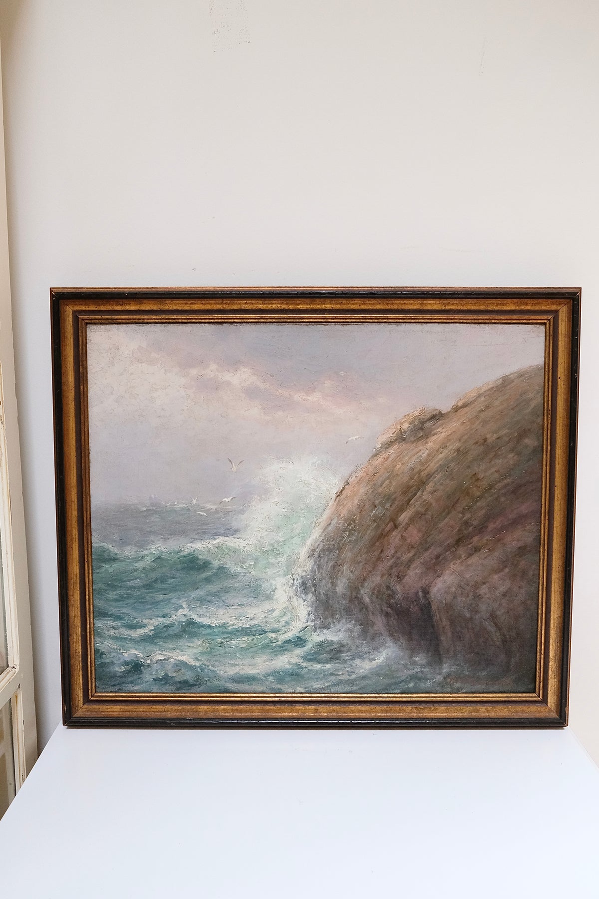 Antique Seascape by Theodor Victor Carl Valenkamph (1868–1924)