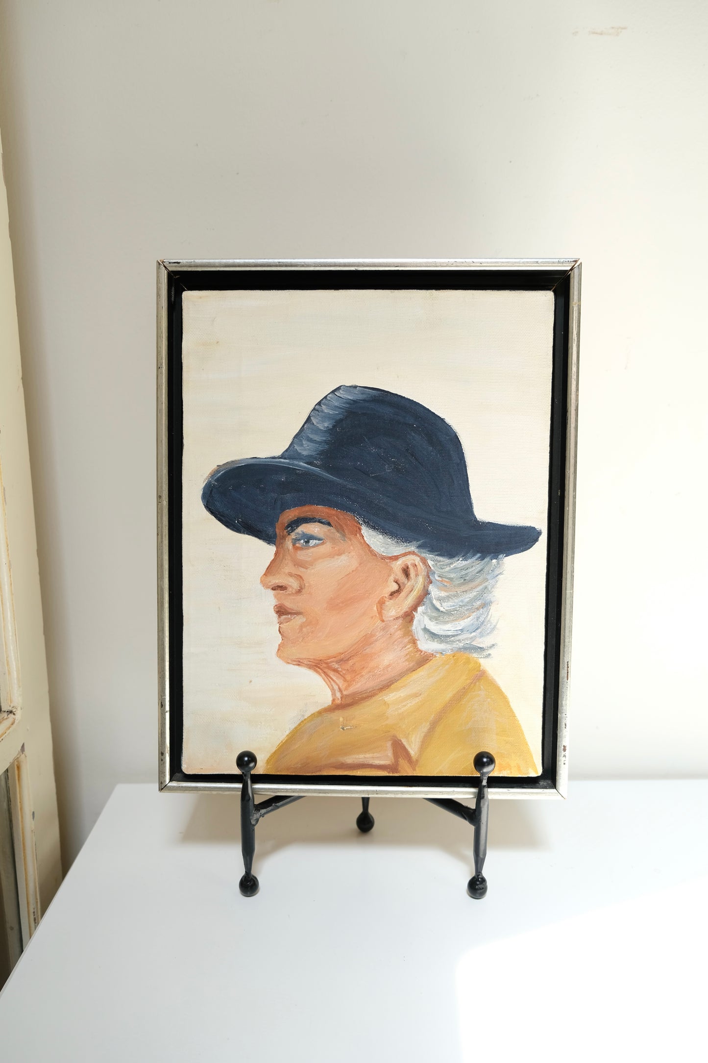 Vintage “Salty Sea Woman” Portrait, Signed Mimi