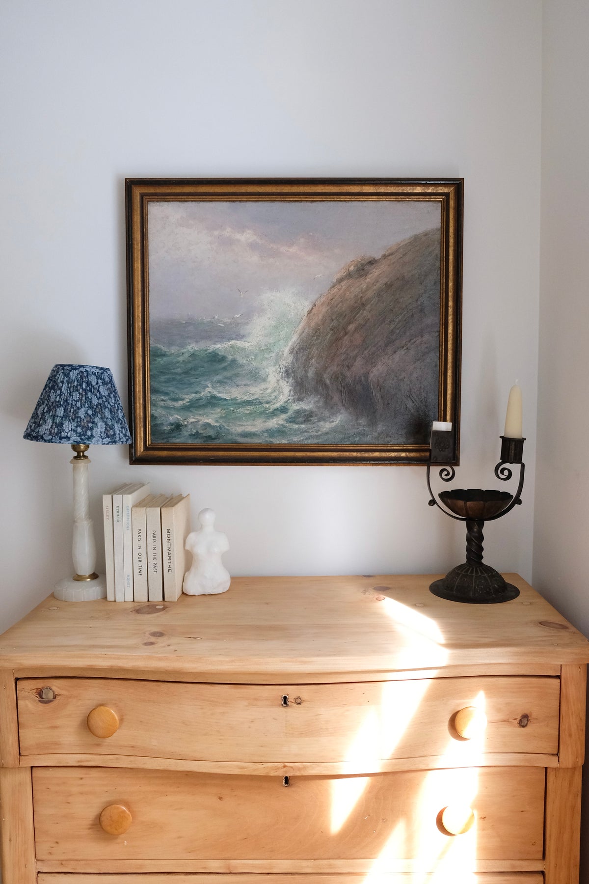 Antique Seascape by Theodor Victor Carl Valenkamph (1868–1924)