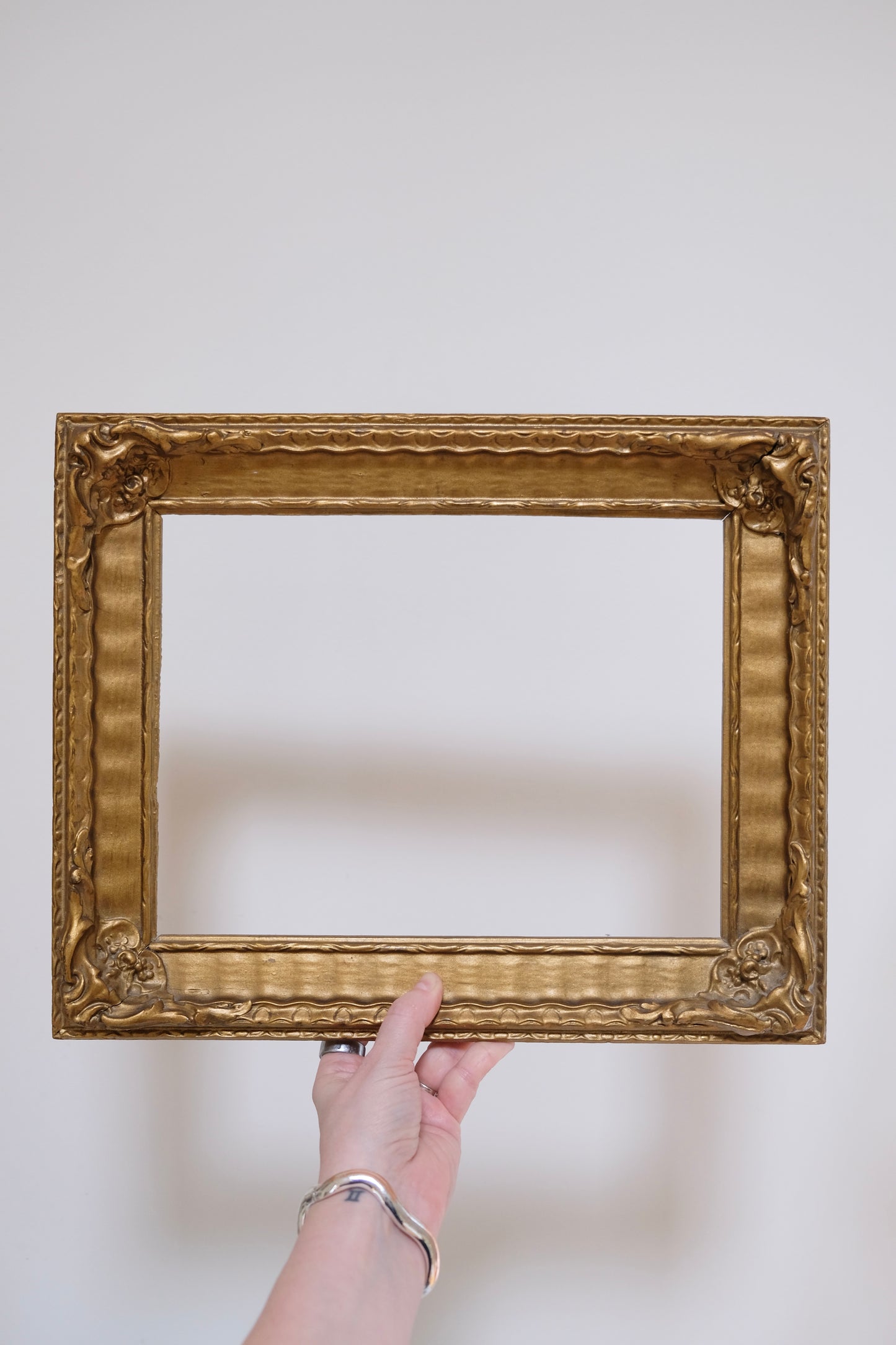 Vintage Ornate Gold Frame