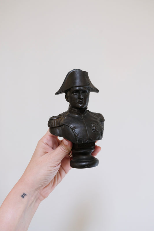 Vintage Bronze Napoleon Bust