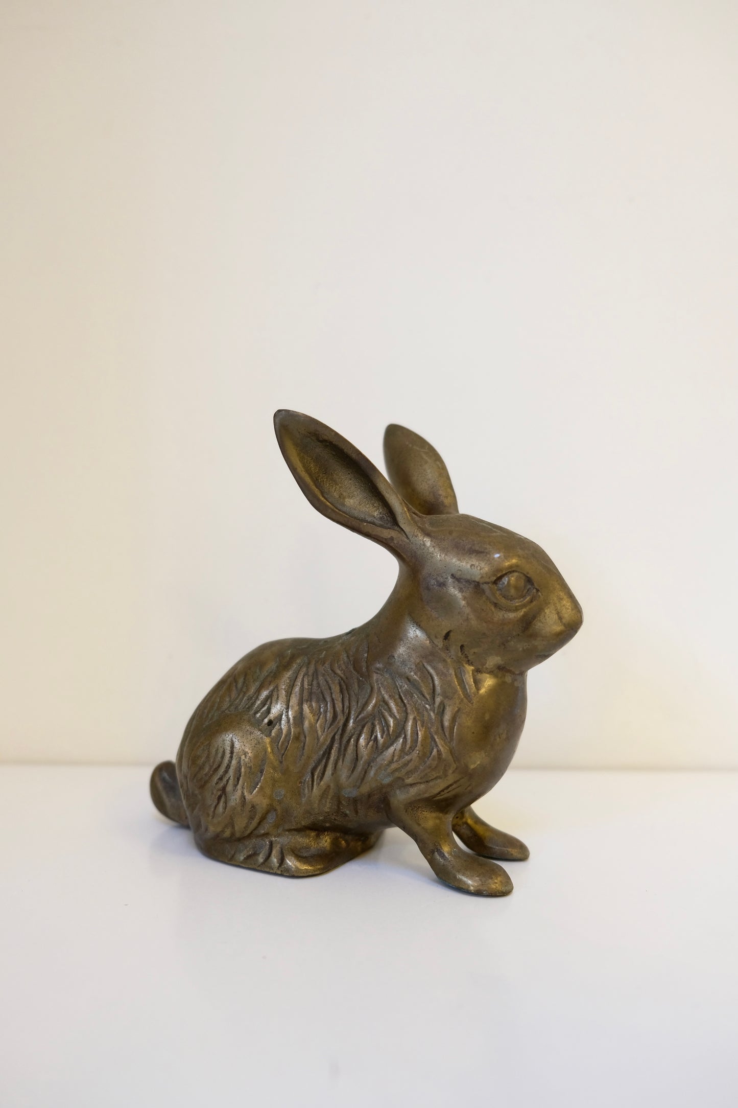 Vintage Brass Bunny