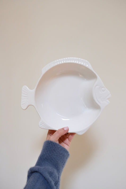 Stoneware Fish Bowl