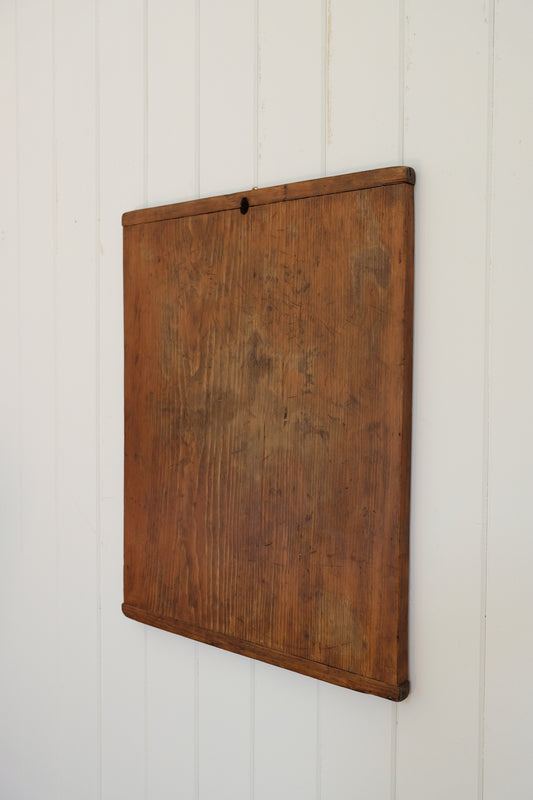 Large Antique Primitive Wooden Bread Board with Gorgeous Patina