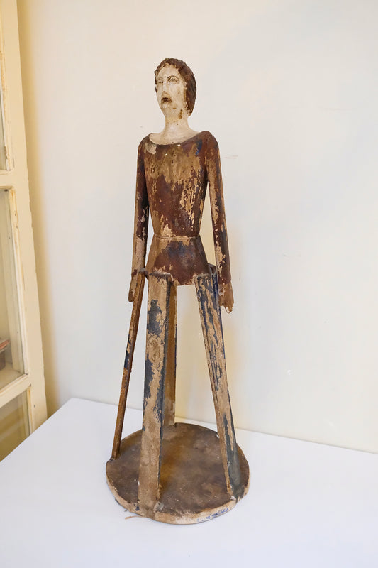Antique Santos-Style Cage Doll