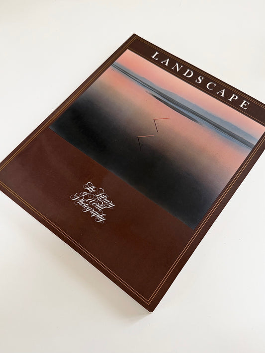 Landscape Vintage Photography Book (1984)