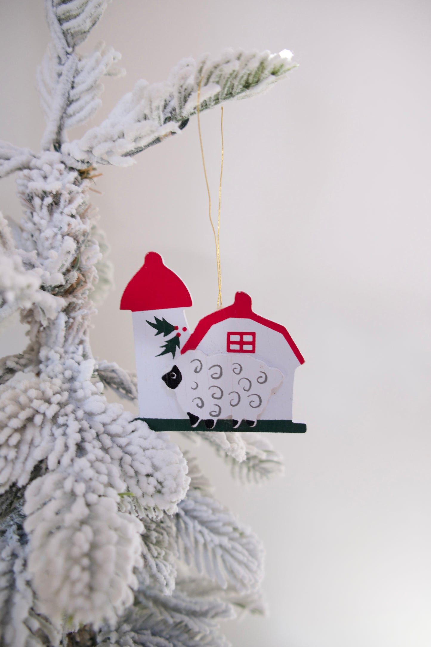 Vintage Sheep Ornaments, Sold Separately