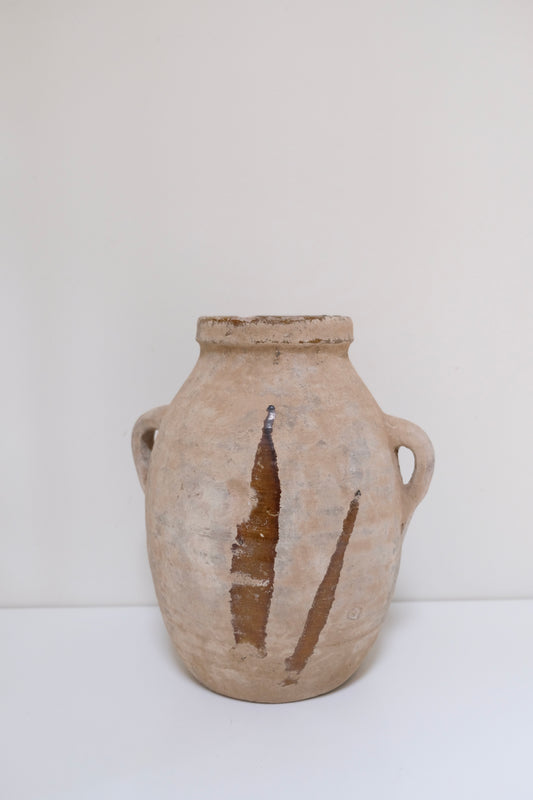 Large Antique Turkish Clay Jug