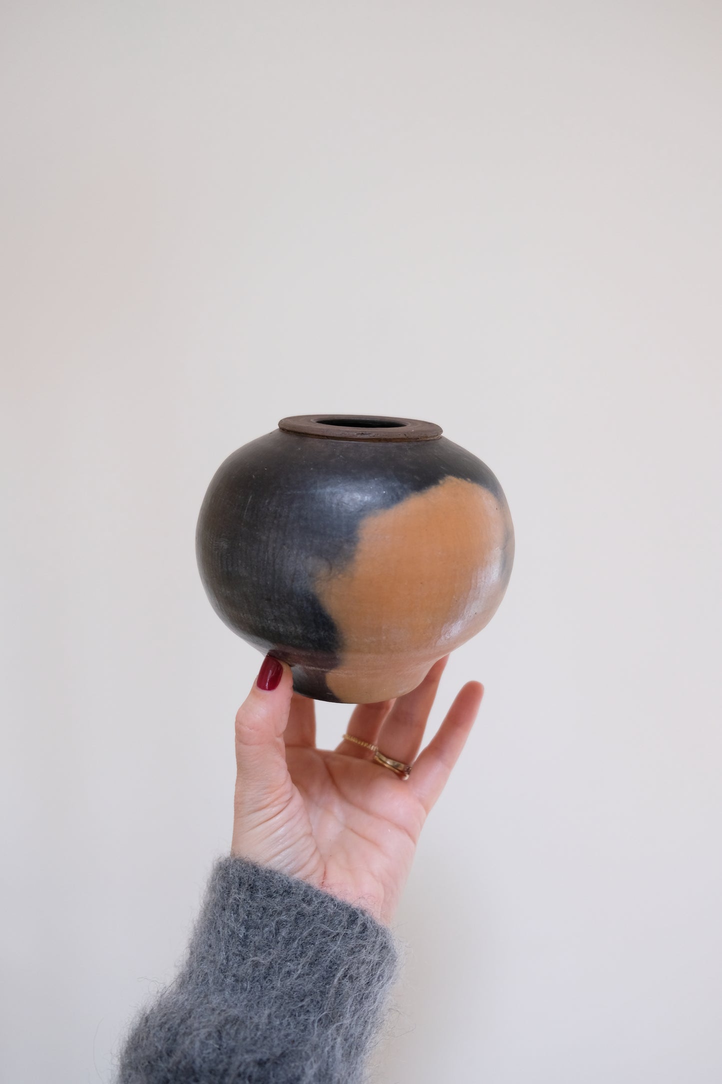 Beautiful Black and Blush Pottery