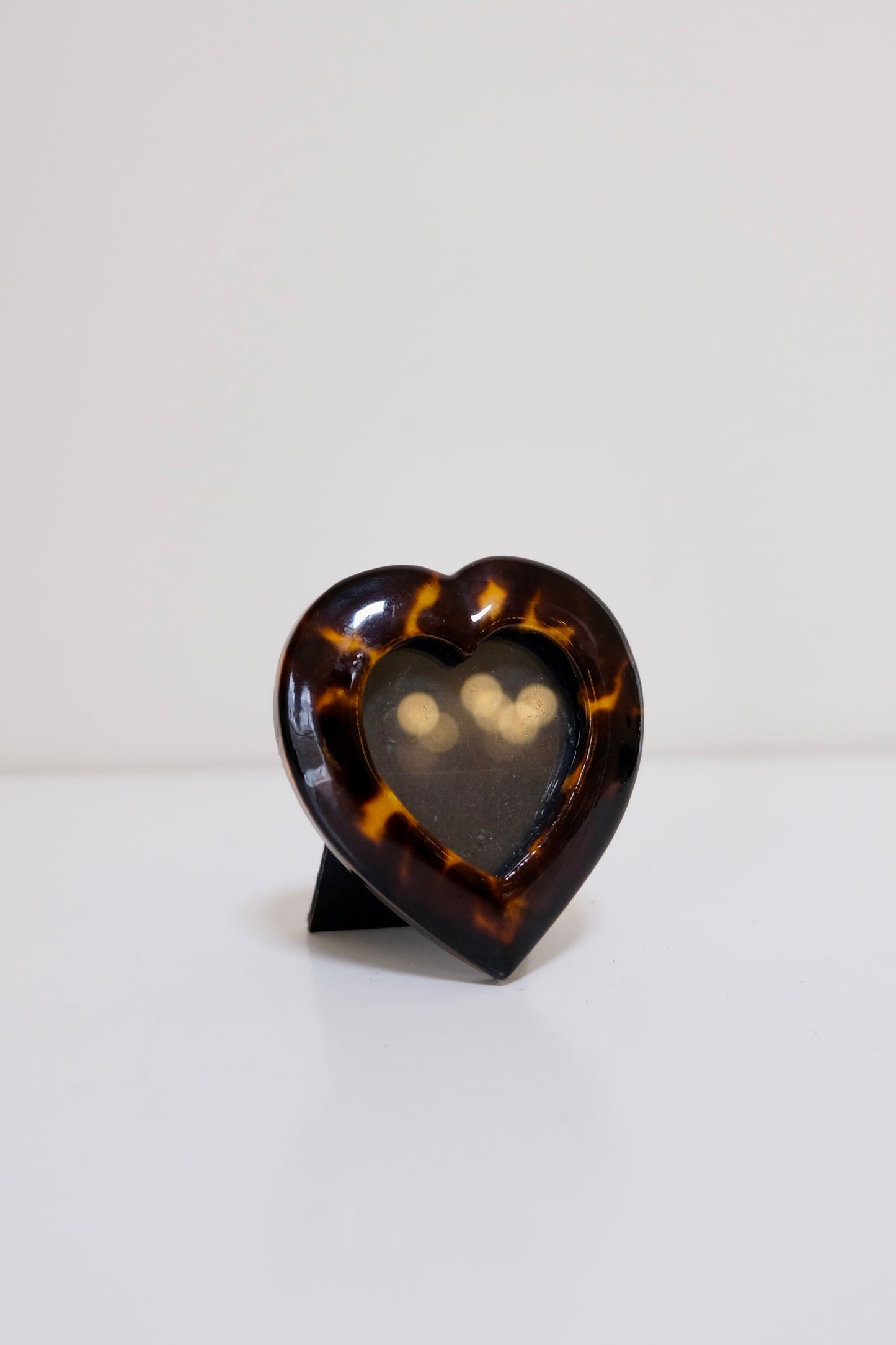 Vintage Small Tortoise Heart-Shaped Frame