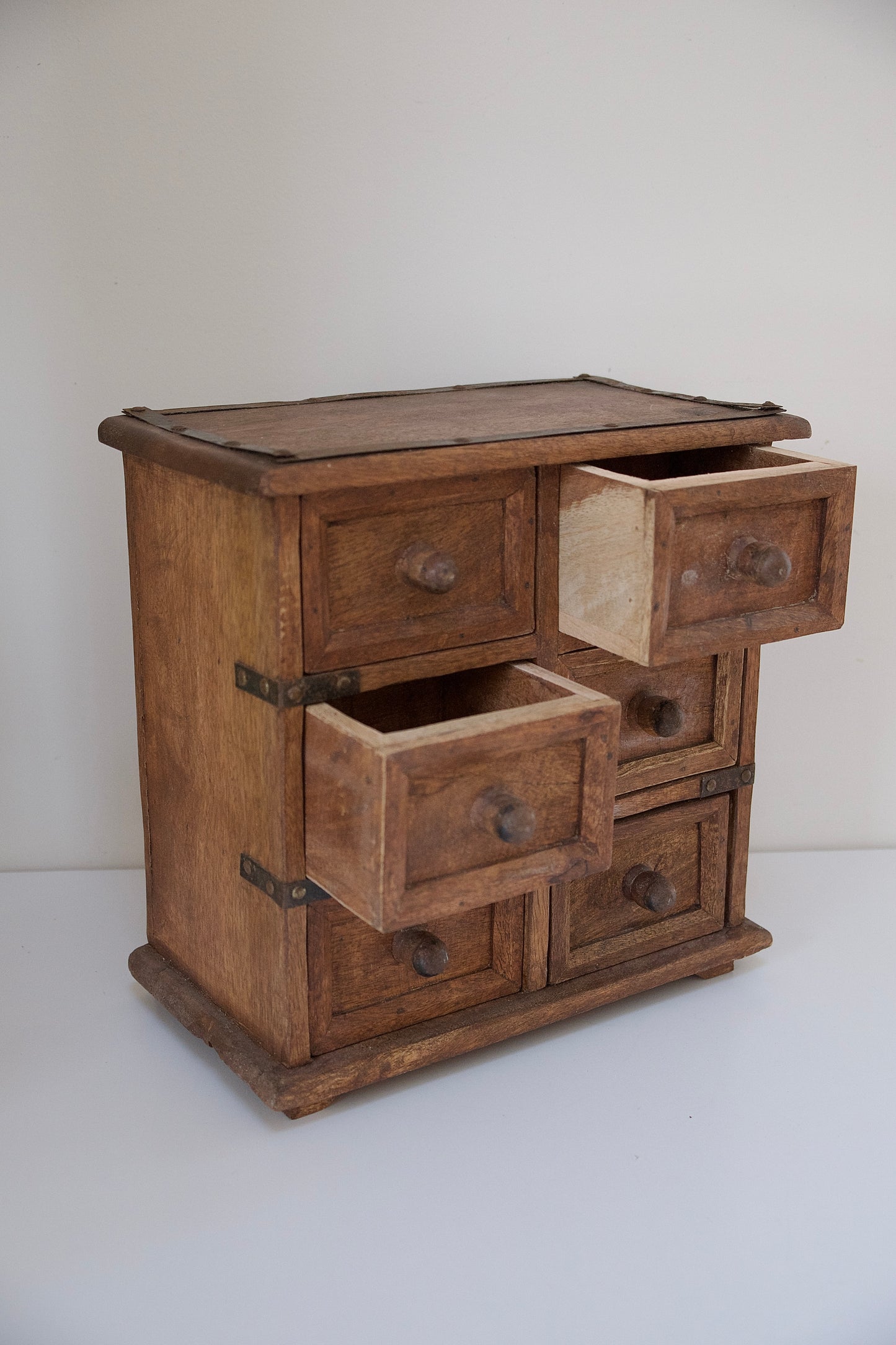 Vintage English 6-Drawer Apothecary Chest