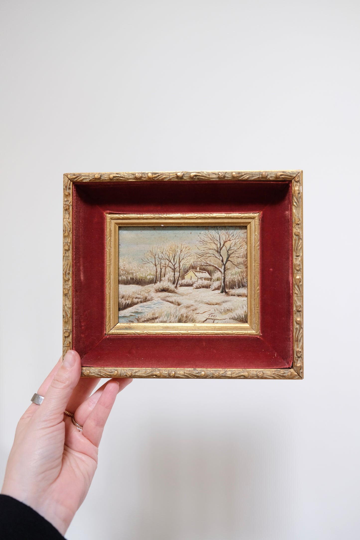 Small Vintage Framed Painting
