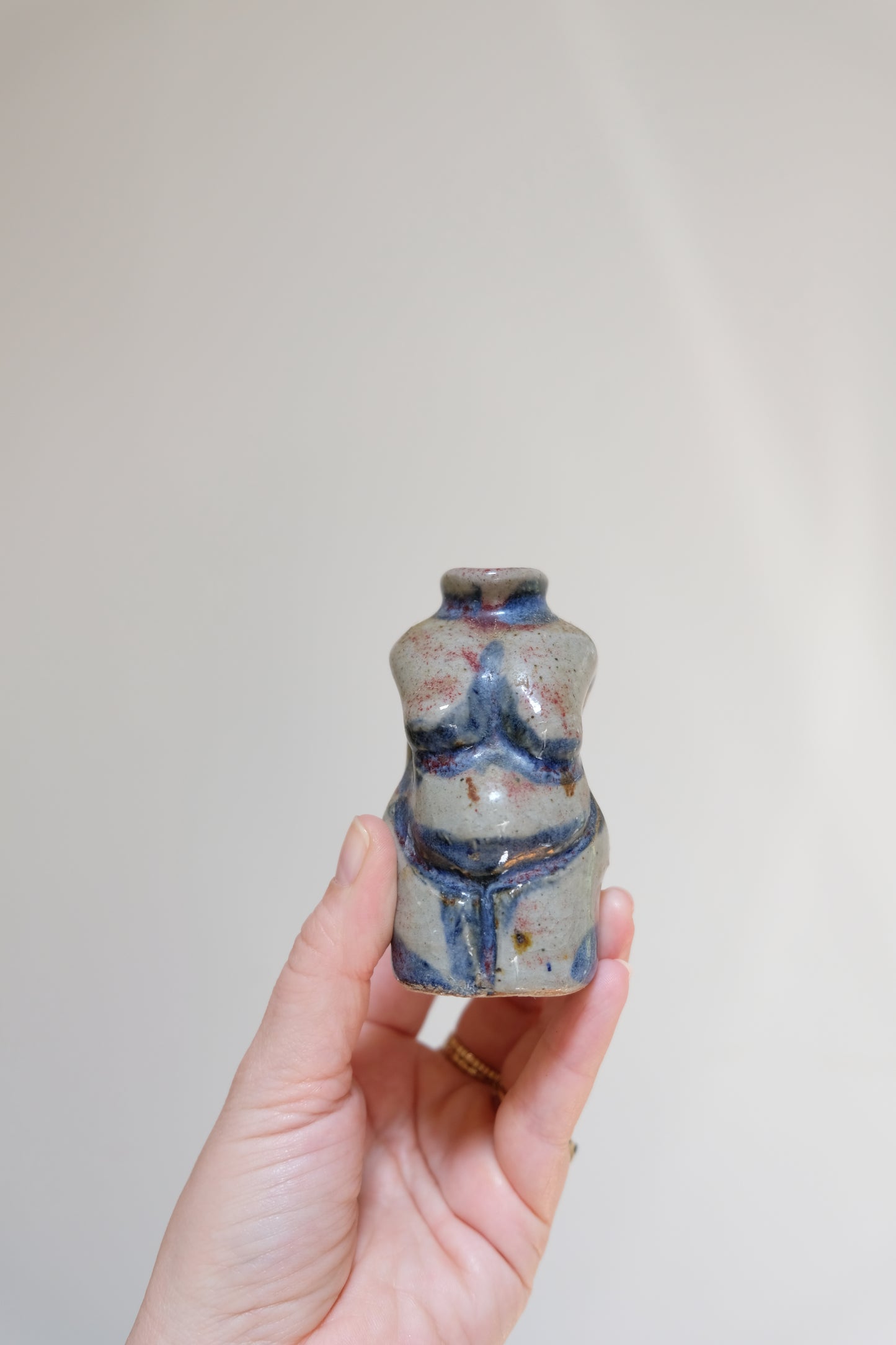 Handmade Vintage Nude Bud Vases (Sold Separately)