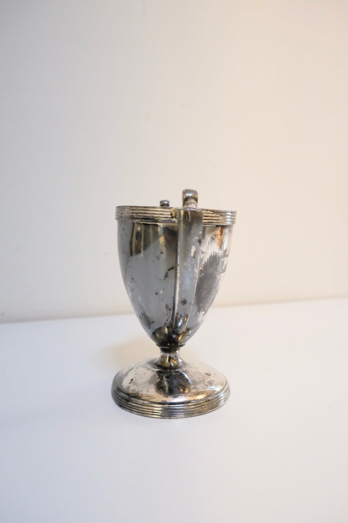“Prettiest Baby Girl” Silverplate Trophy