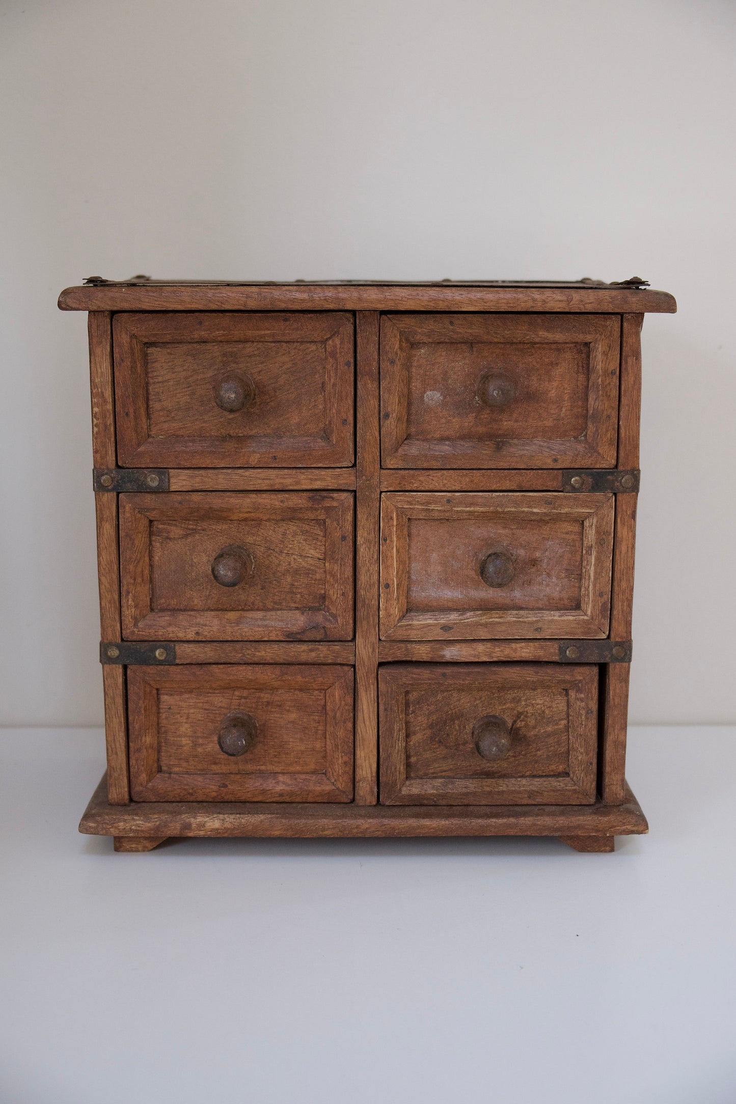 Vintage English 6-Drawer Apothecary Chest