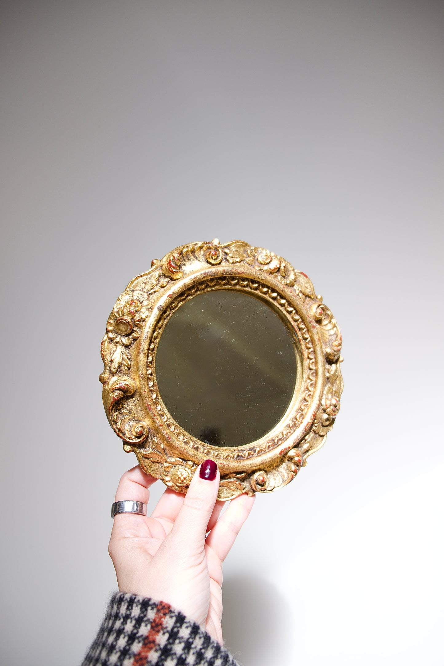 Vintage Italian Gilded Mirror⁠
