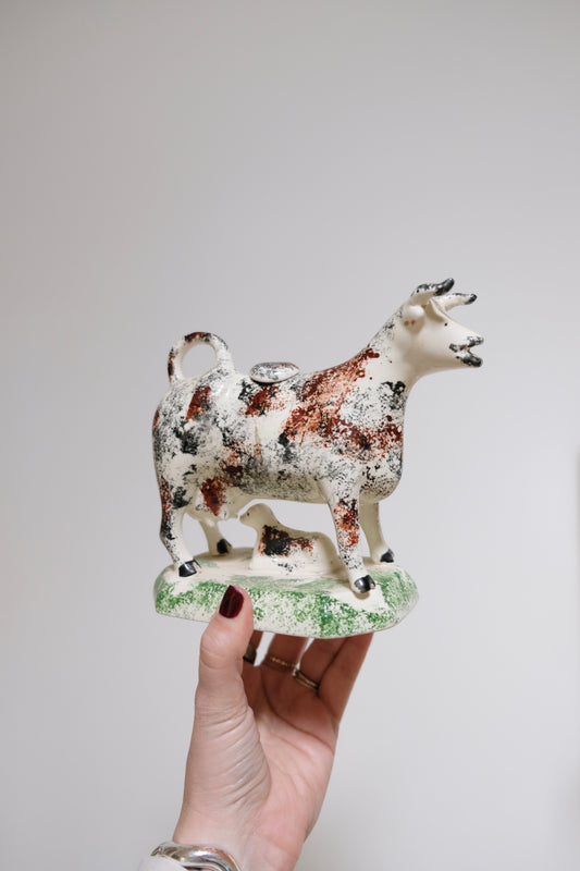Staffordshire Cow Creamer – C. Cooke, England