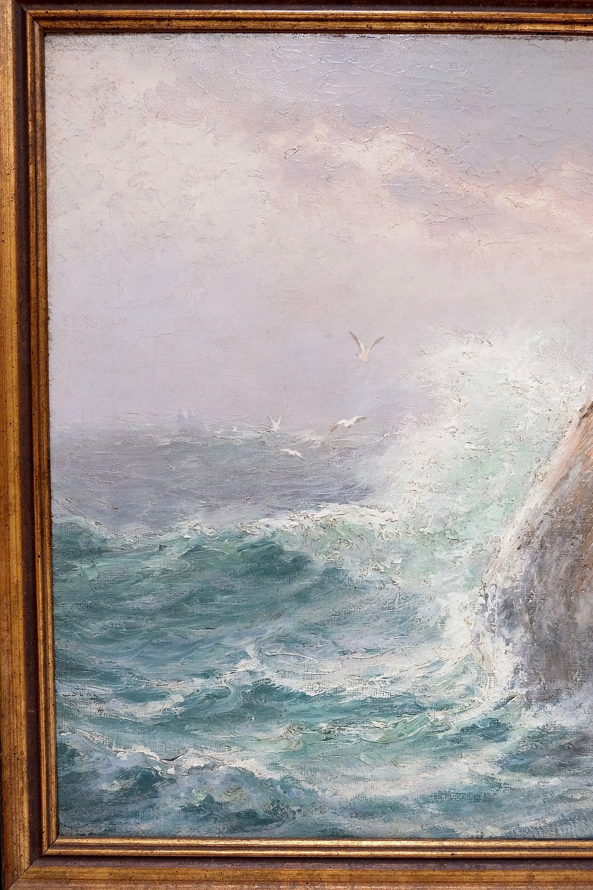 Antique Seascape by Theodor Victor Carl Valenkamph (1868–1924)