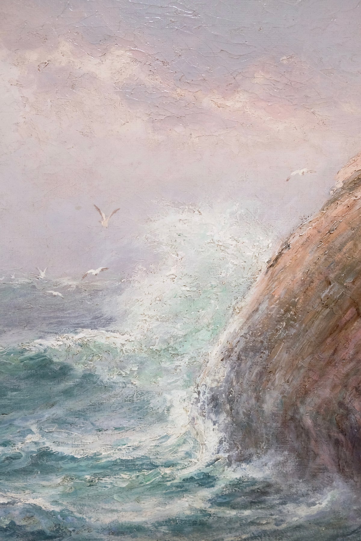 Antique Seascape by Theodor Victor Carl Valenkamph (1868–1924)