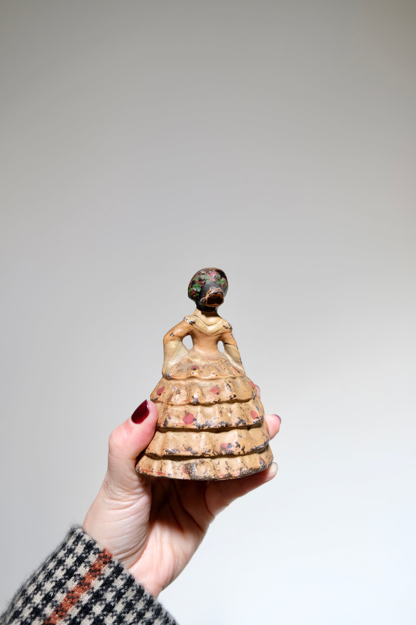 Antique Cast Iron Lady⁠