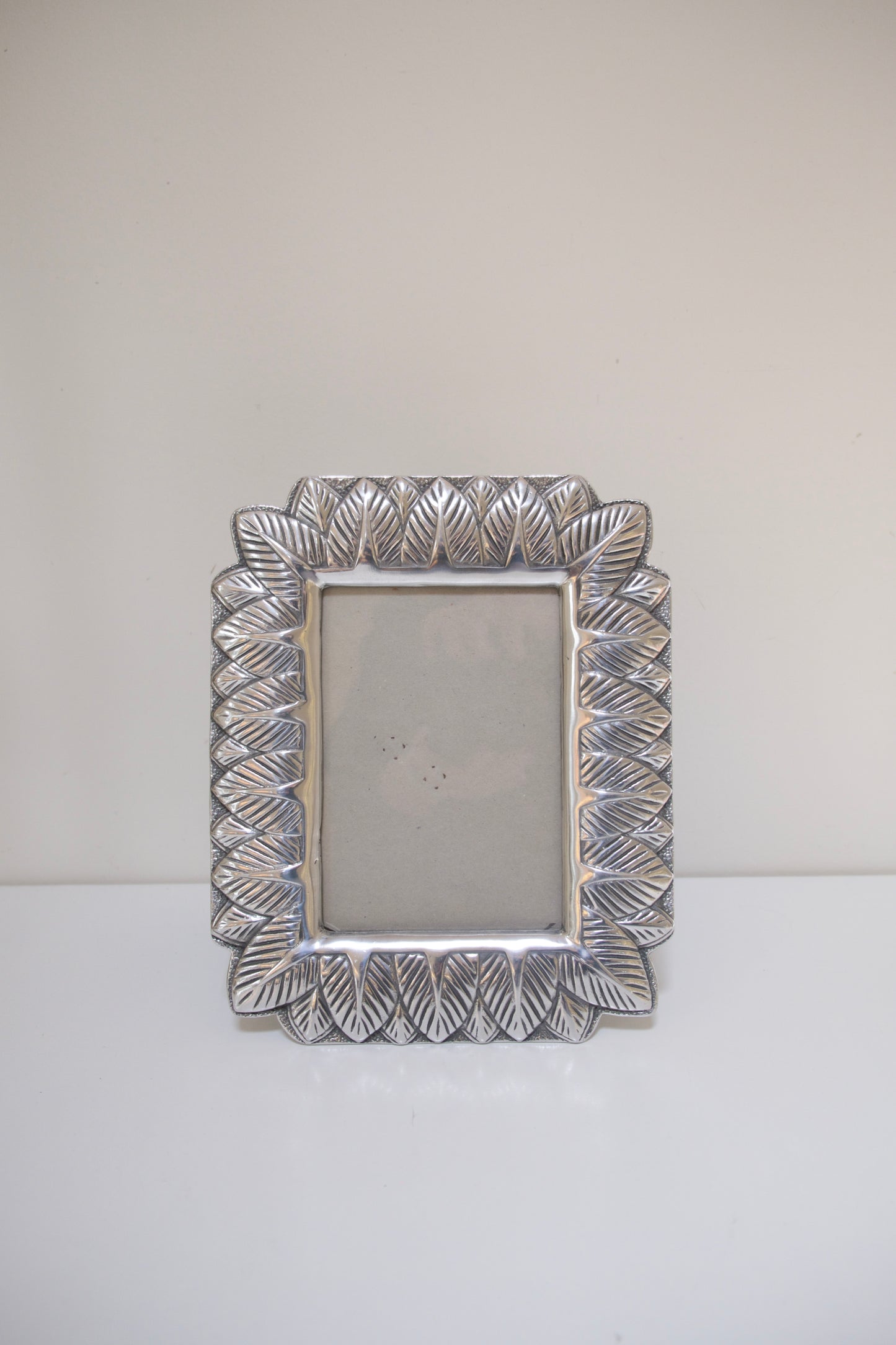 Vintage Metal Leaf Frame with Kickstand