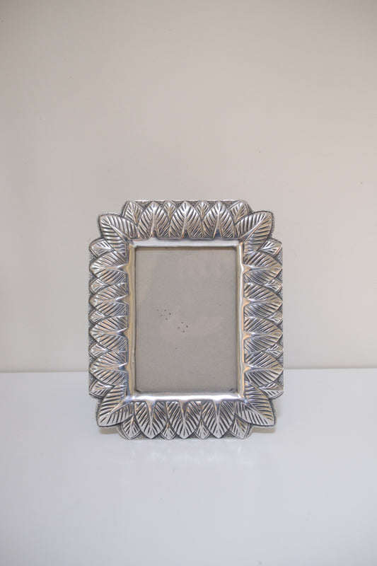 Vintage Metal Leaf Frame with Kickstand