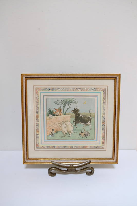 Antique Randolph Caldecott Lithograph