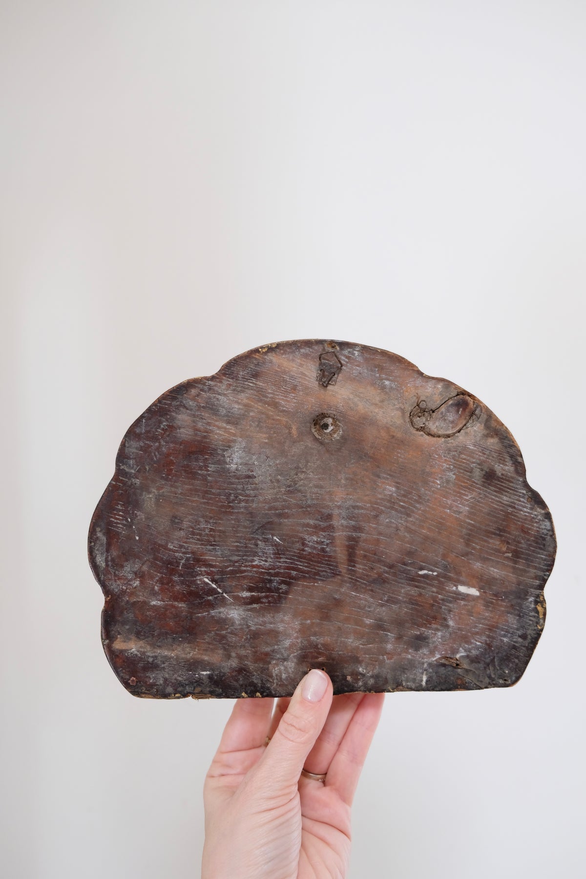Roro Shell Plate Gilded Hand-Carved Wooden Shell Salvage Piece – RoRo Revival