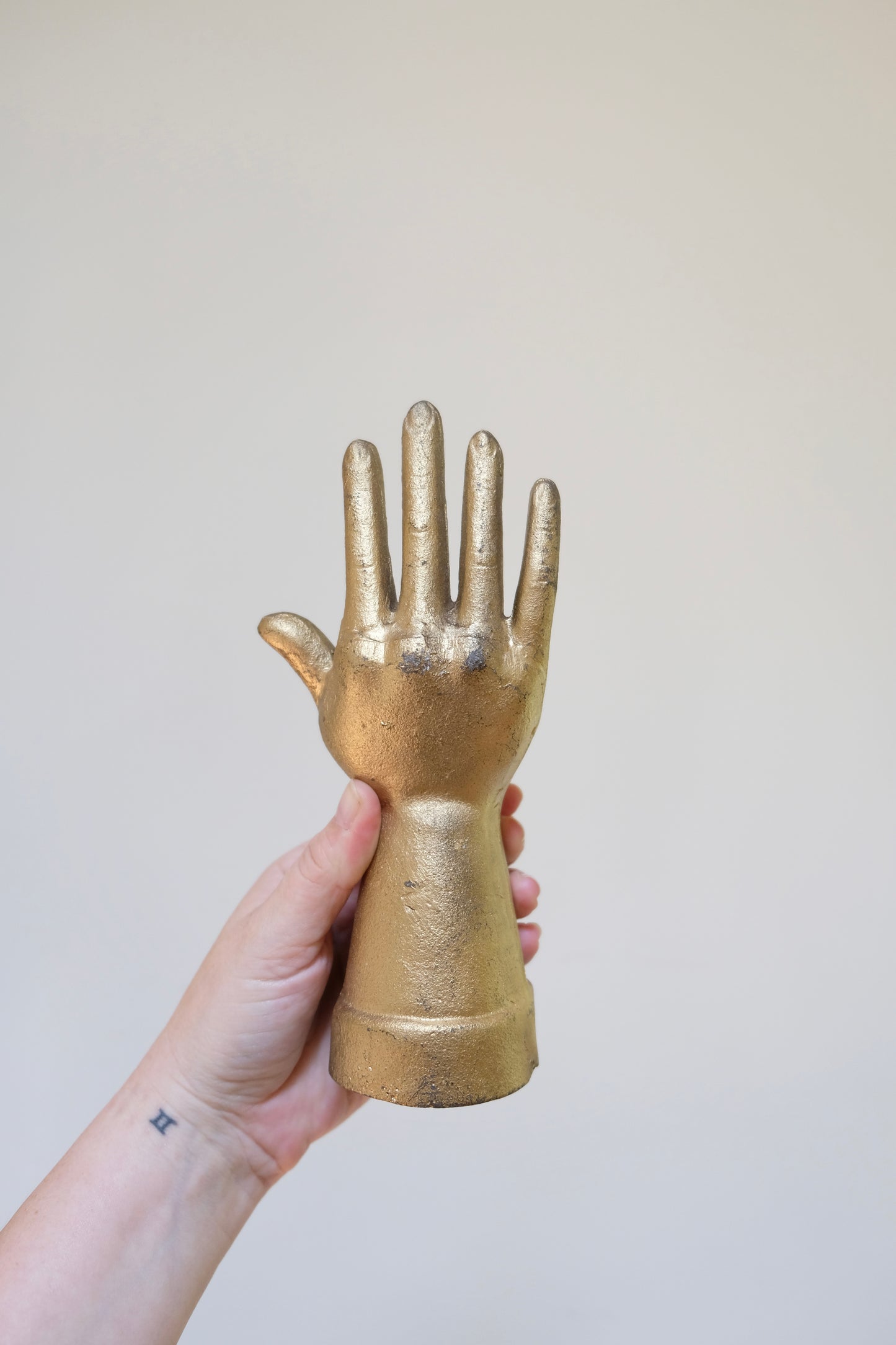 Vintage Cast Hand Sculpture, Sculptor’s Studio Display Hand