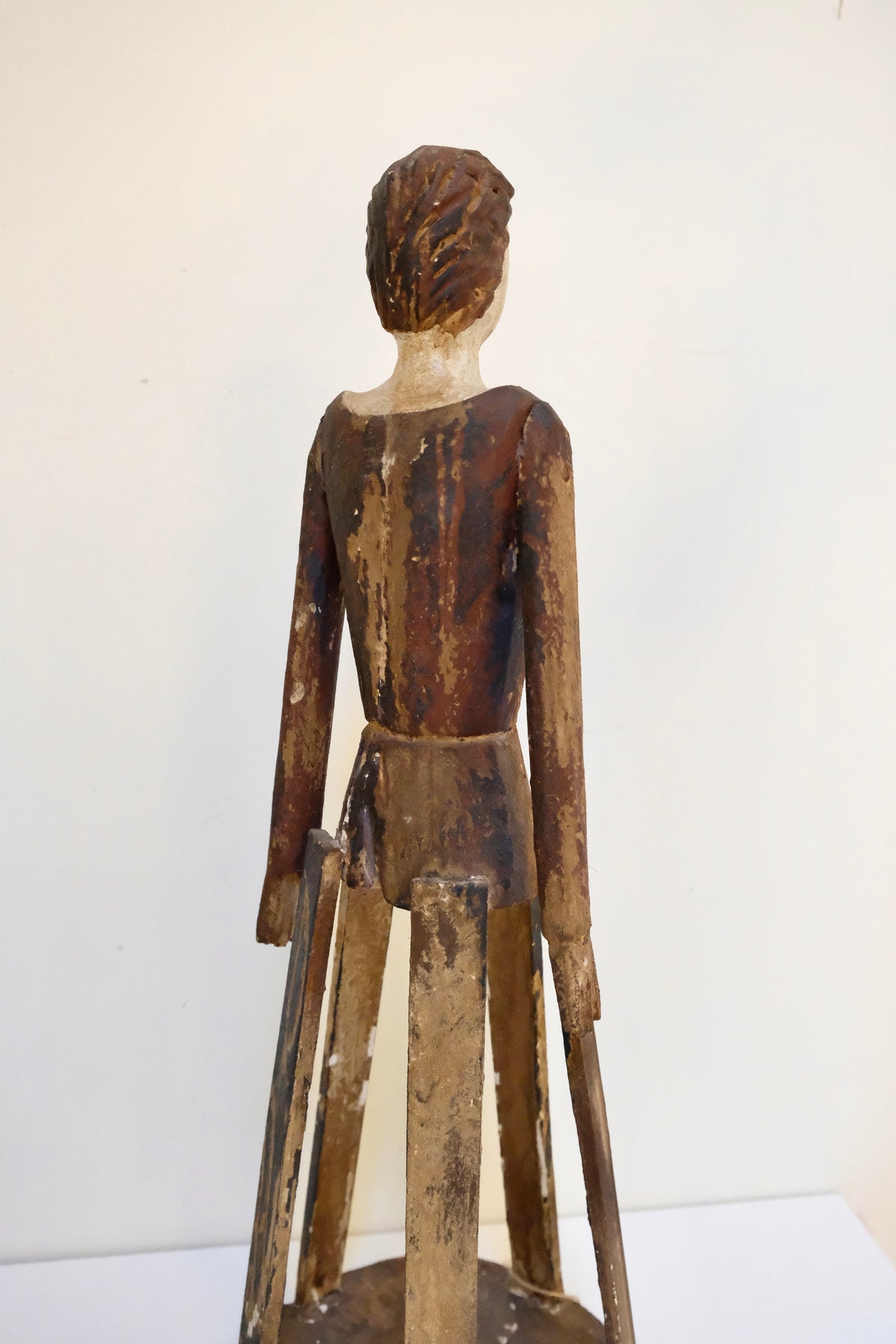 Antique Santos-Style Cage Doll