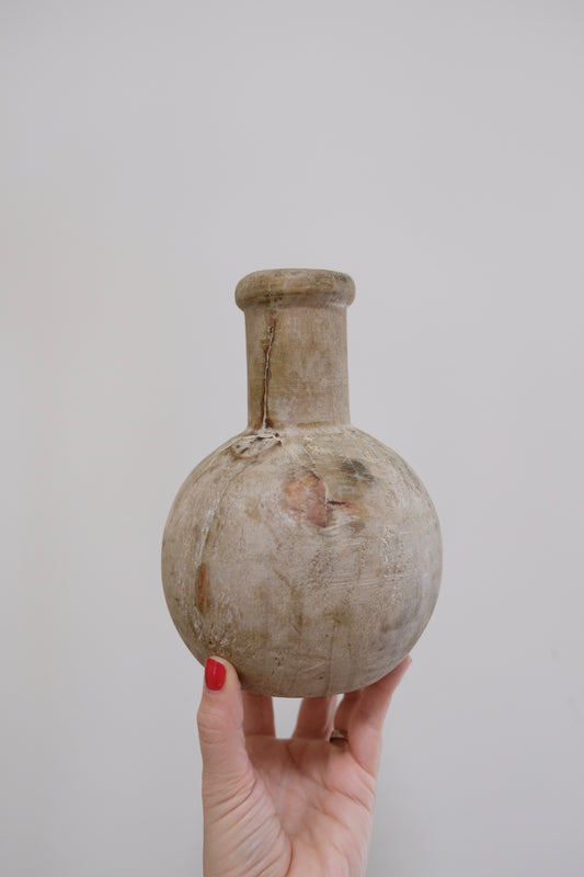 Wooden Rustic Bud Vase