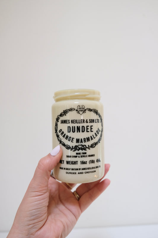 Vintage Dundee James Keiller & Son Orange Marmalade Jar