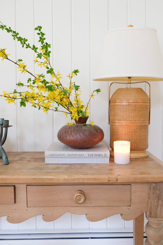 Vintage Clay Vessel Vase